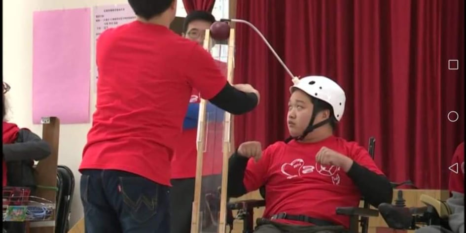 اللاعبين ذوى الشلل الدماغي