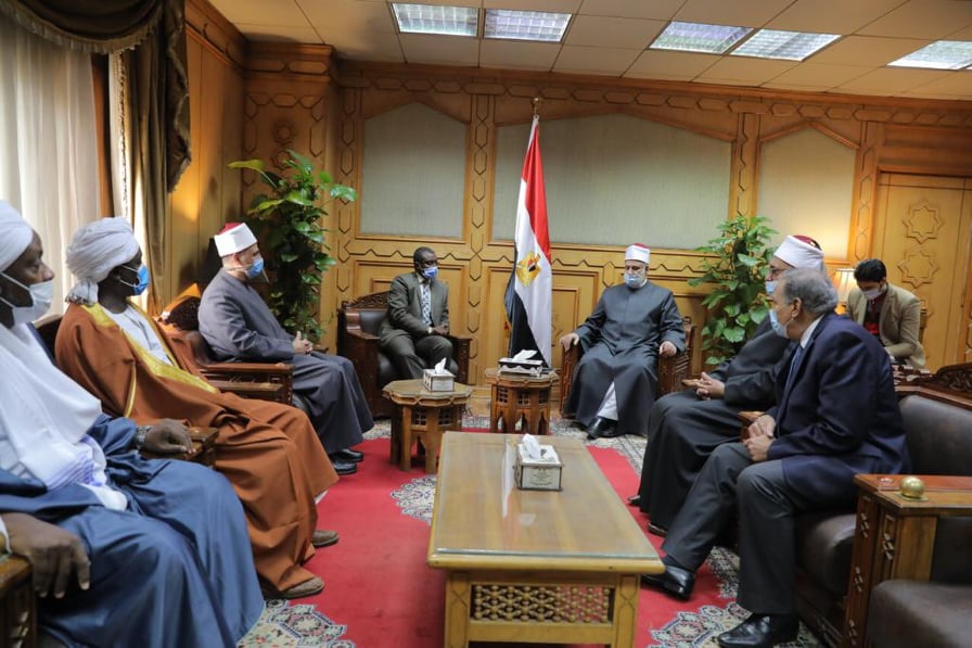 وكيل الأزهر يستقبل وزير الأوقاف السوداني 