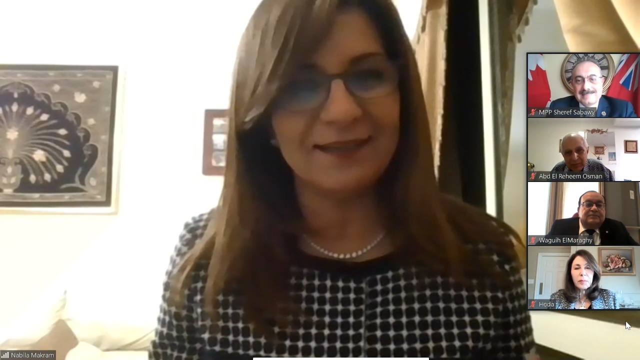 وزيرة الهجرة