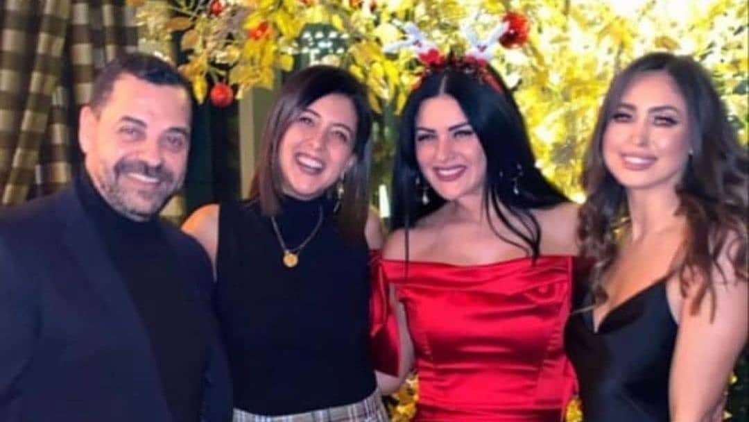 طارق العريان ونيكول سعفان 