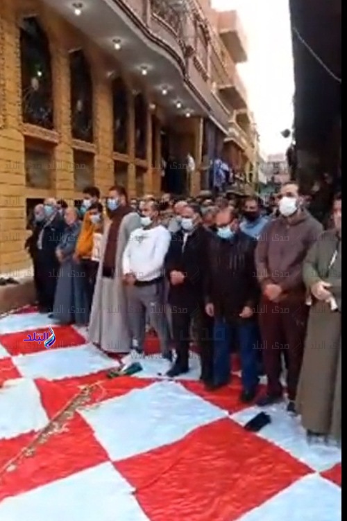 جنازة المستشار لاشين ابراهيم