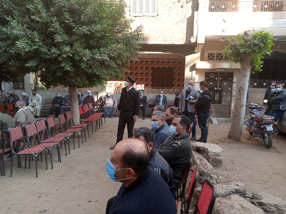 تشييع جثمان المستشار لاشين ابراهيم