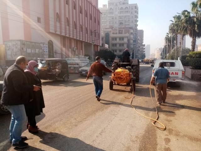 حملات الرش والتعقيم 