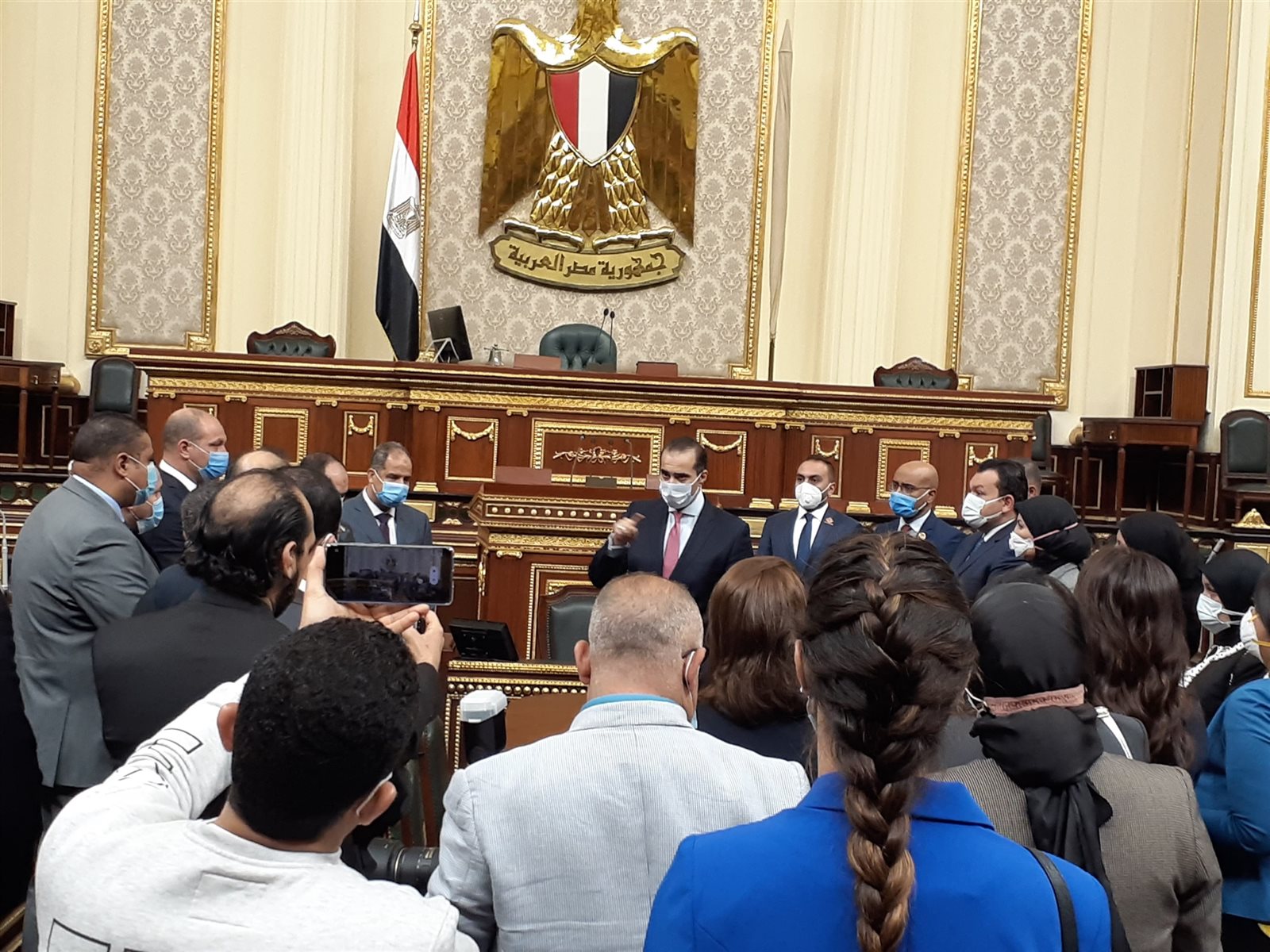 الامين العام لمجلس النواب يصطحب أعضاء التنسيقية