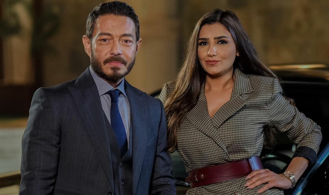 مي عمر وأحمد زاهر