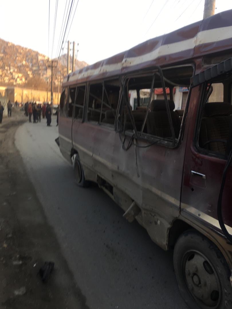 تفجير يستهدف حافلة تقل موظفين في العاصمة الأفغانية كابل