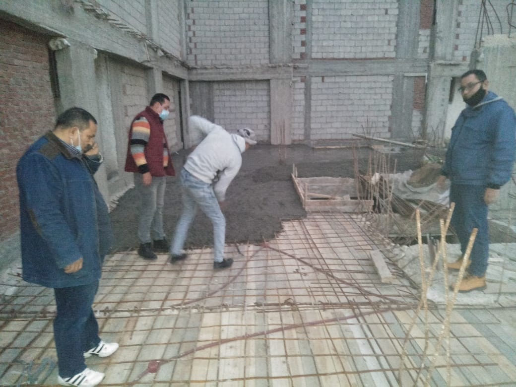  وقف أعمال البناء المخالف