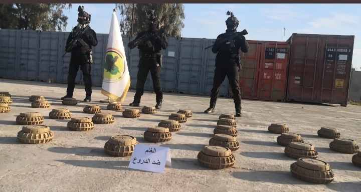 جانب من المضبوطات