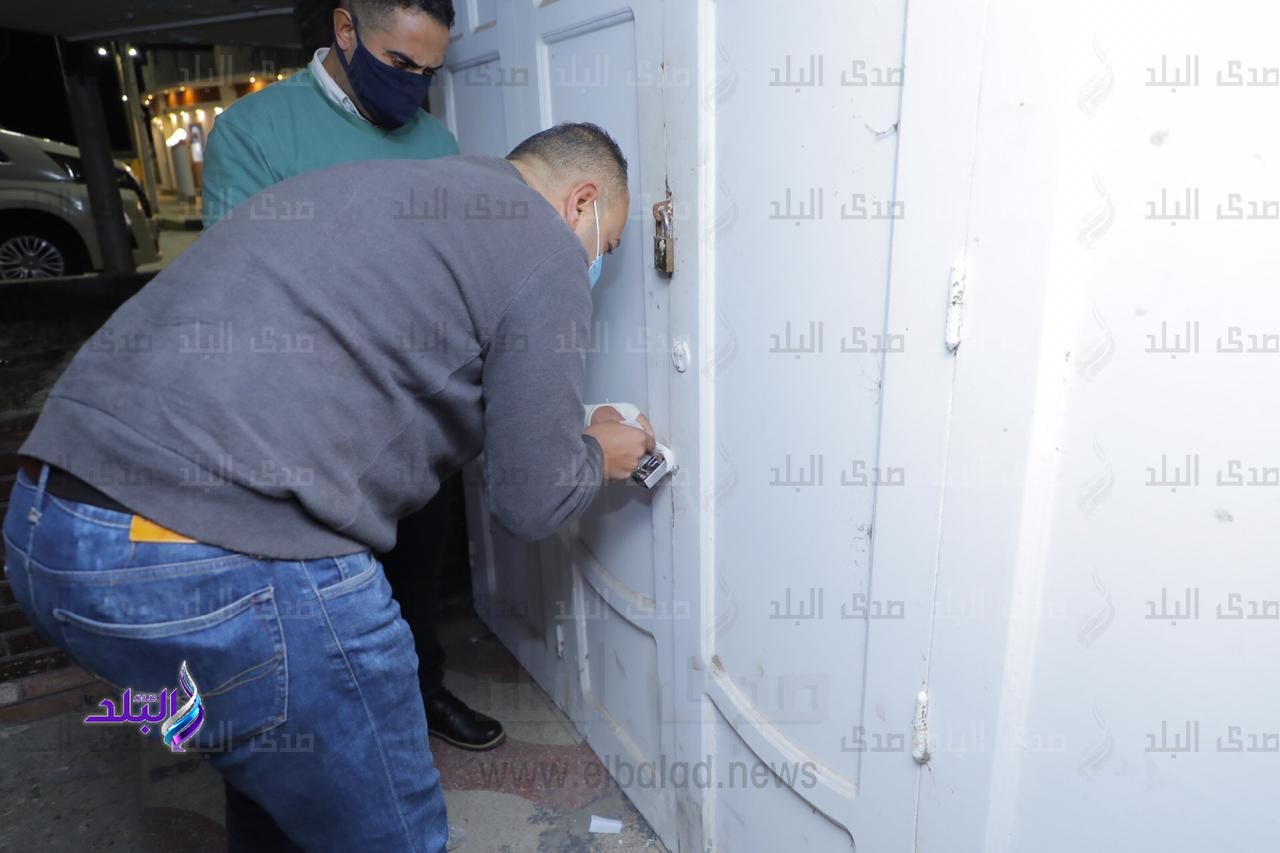 تشميع جراجات مخالفة