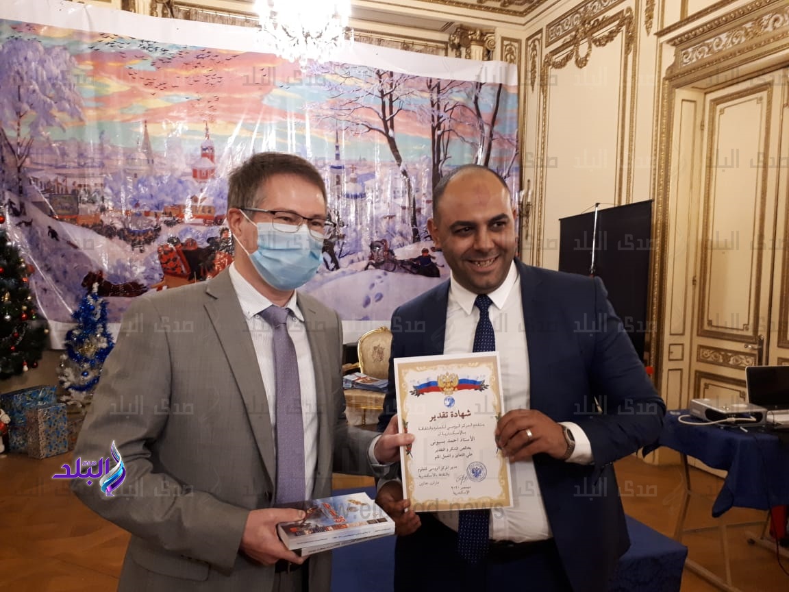 الزميل أحمد بسيوني مراسل صدى البلد في الإسكندرية