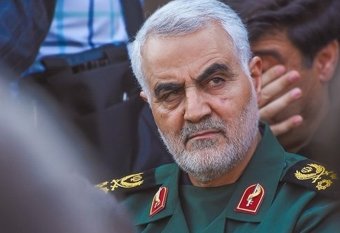 قاسم سليماني القائد السابق لفيلق القدس بالحرس الثوري الإيران