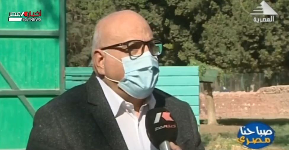 الدكتور محمد رجائي، مدير الادارة المركزية لحدائق الحيوان