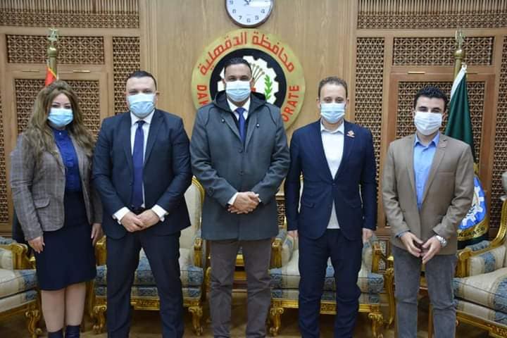 لجنة الطاقة والبيئة بالتنسيقية تزور محافظة الدقهلية