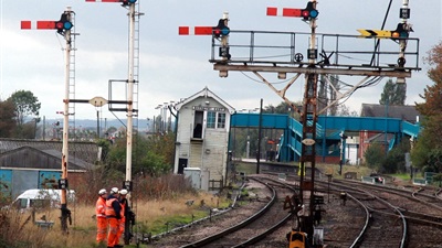 إشارات السكة الحديدية