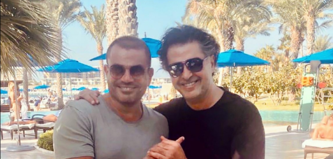 عمرو دياب وراغب علامة 
