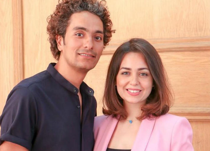 هبة مجدي ومحمد محسن 