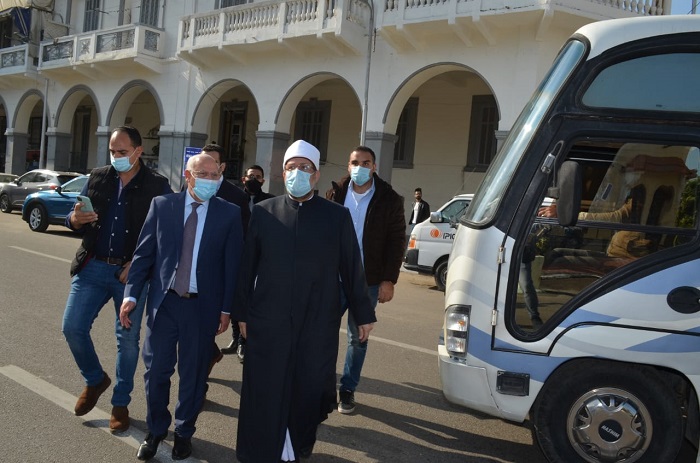 وزير الأوقاف ومحافظ بورسعيد 