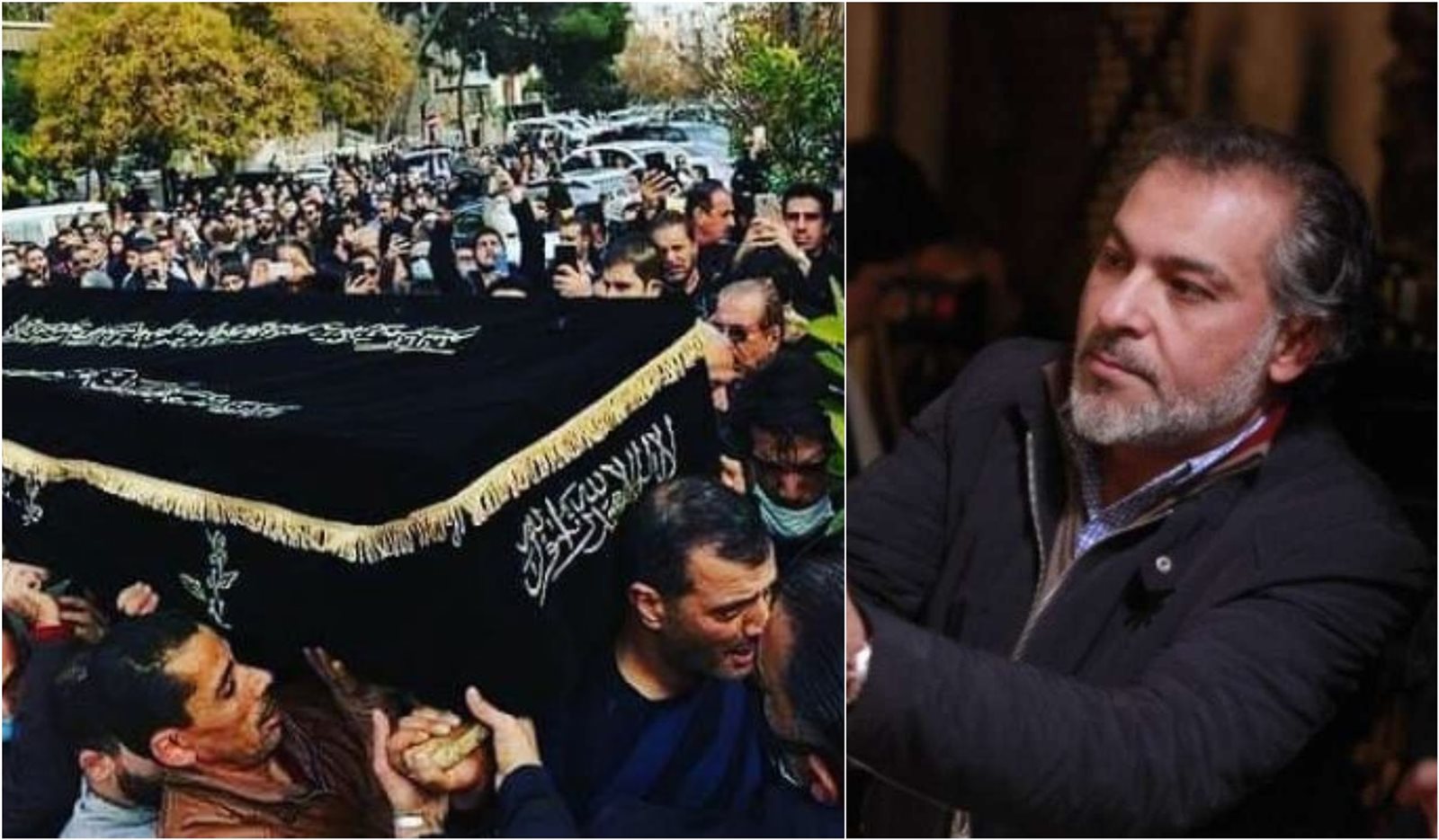 جثمان المخرج حاتم علي