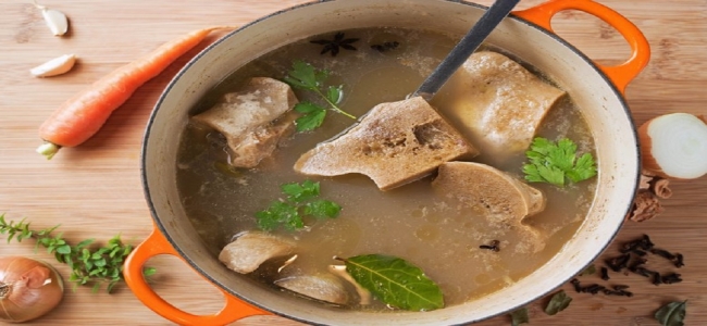 شوربة البهاريز بطريقة المسمط