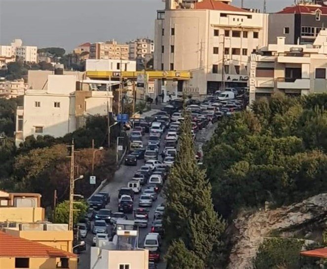 إزدحام فى لبنان