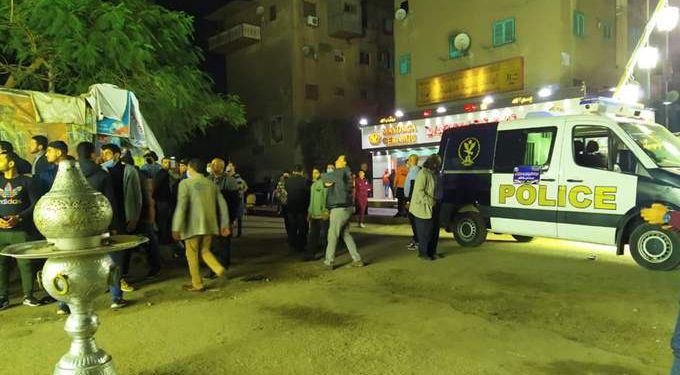 عزاء والدة حازم إمام