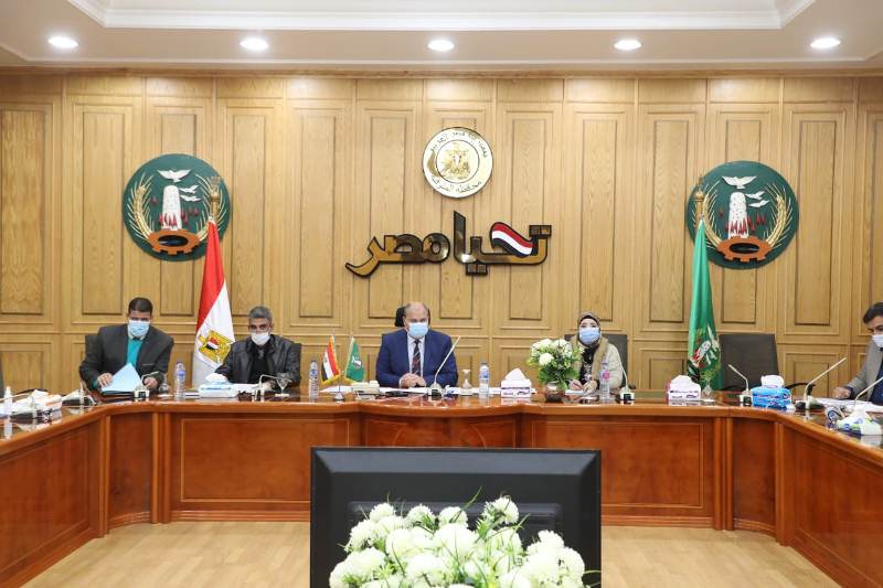 اجتماع سكرتير عام محافظة المنوفية 