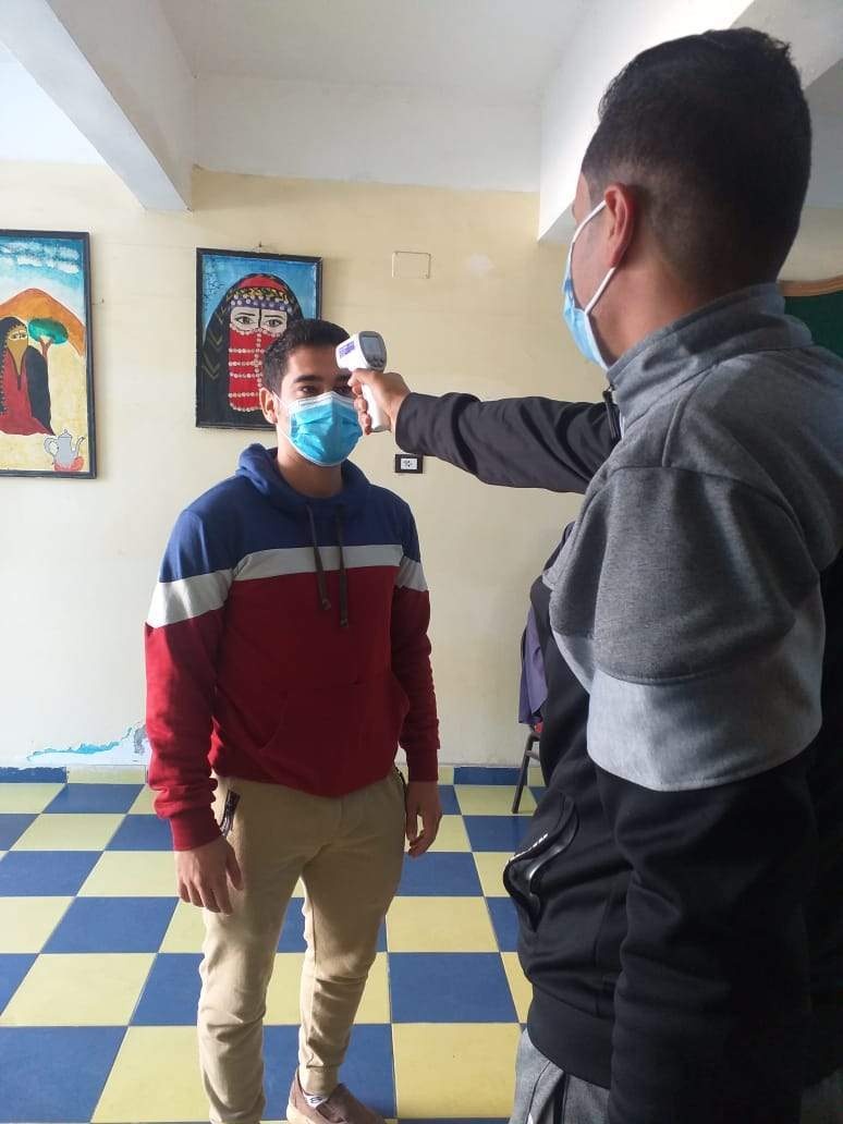 تسجيل عدد من مخالفات الكمامة على المارة في حملة  تسجيل عدد من مخالفات الكمامة على المارة في حملة