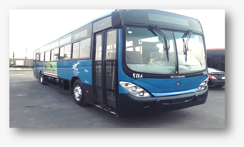 أوتوبيس يعمل بالغاز الطبيعى 