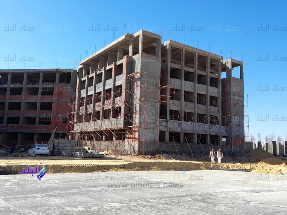 الانتهاء من مقر كليات جامعة مطروح