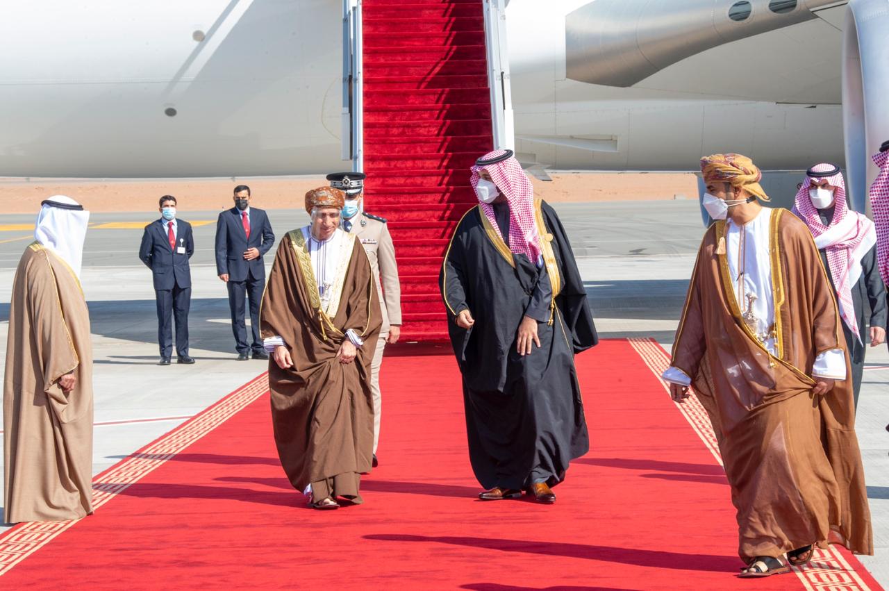 نائب رئيس مجلس الوزراء العماني وولي العهد السعودي