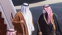 أول لقاء بين ولي العهد السعودي وأمير قطر بعد المصالحة