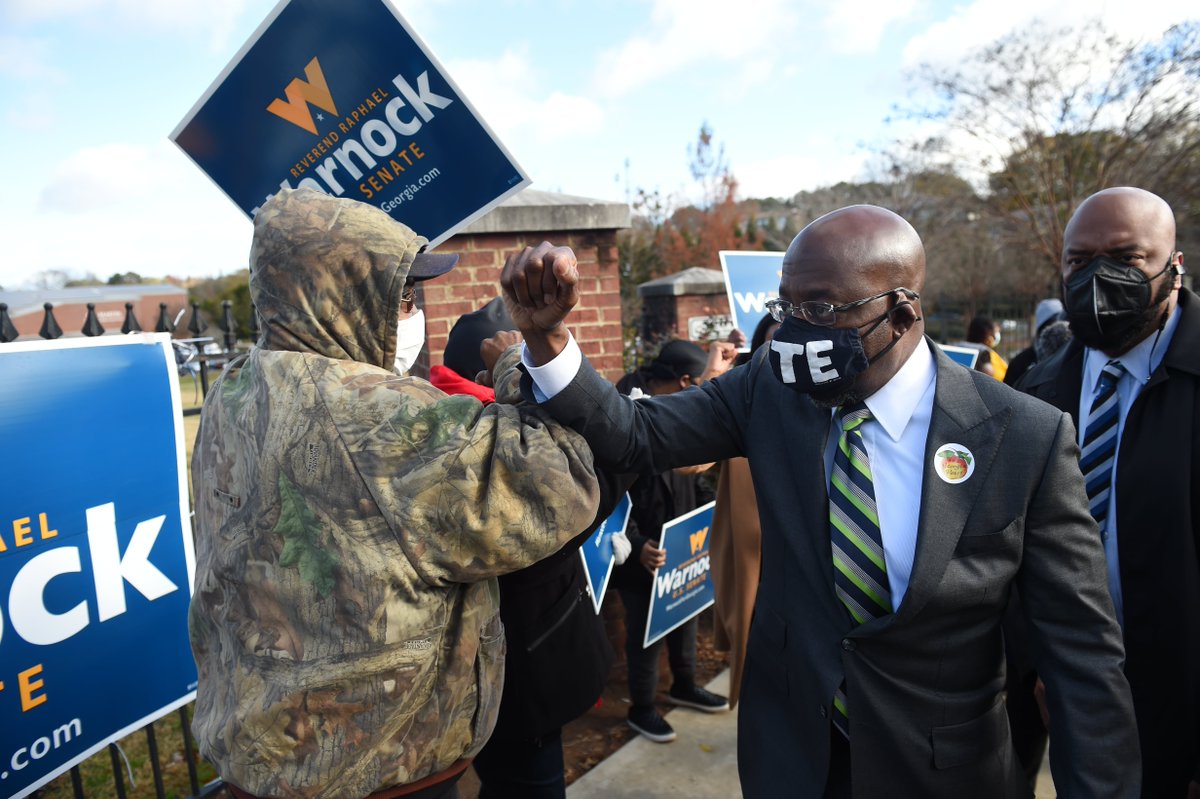  المرشح الديمقراطي لمجلس الشيوخ الأمريكي رافايل وورنوك