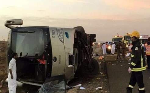 نقل جثامين معتمرين مصرين في حادث بالسعودية