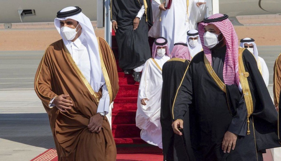 الأمير محمد بن سلمان وتميم بن حمد