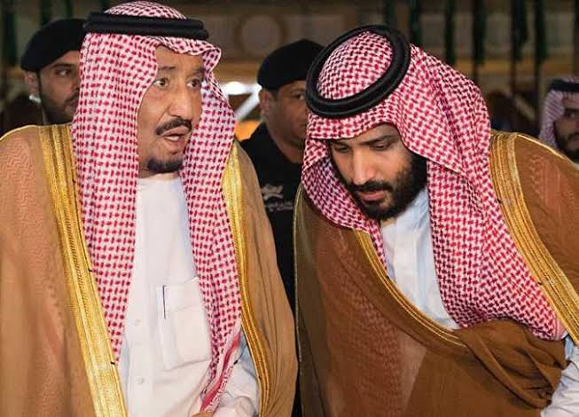 العاهل السعودي وولي العهد 