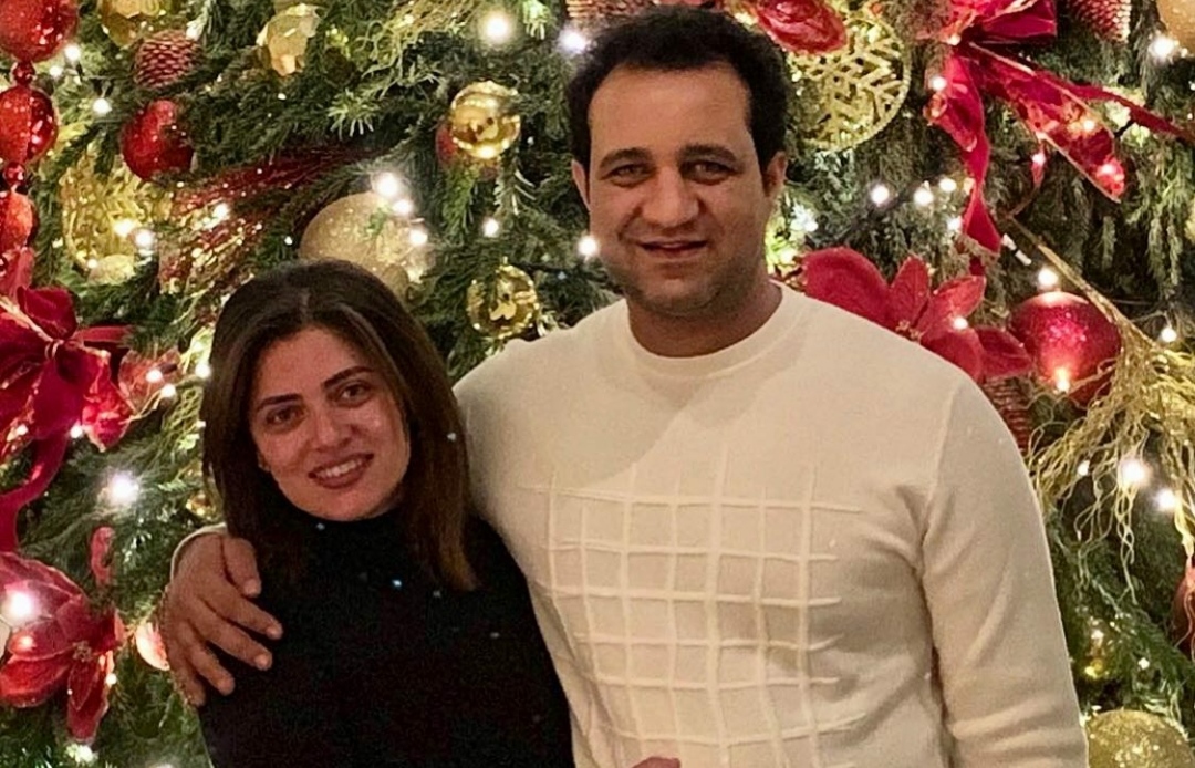 احمد مرتضي وزوجته