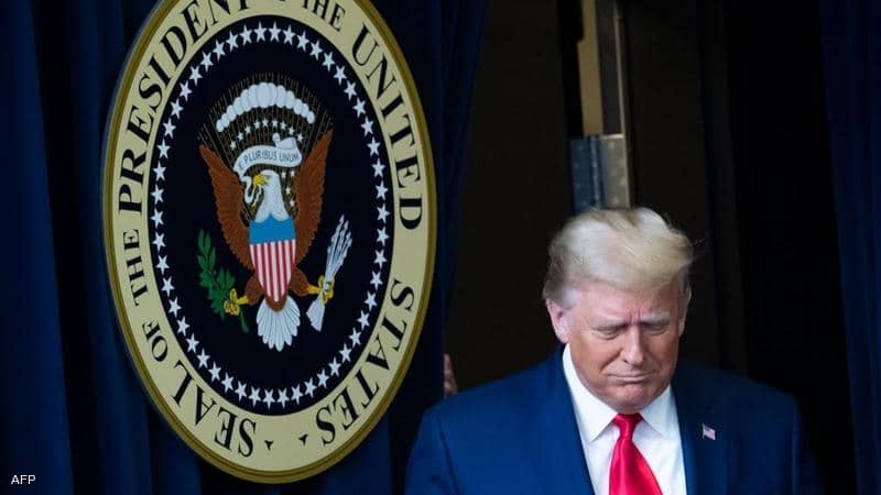 الرئيس الأمريكي دونالد ترامب