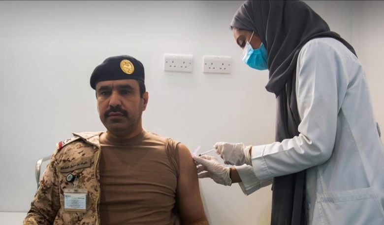 جانب من التطعيم