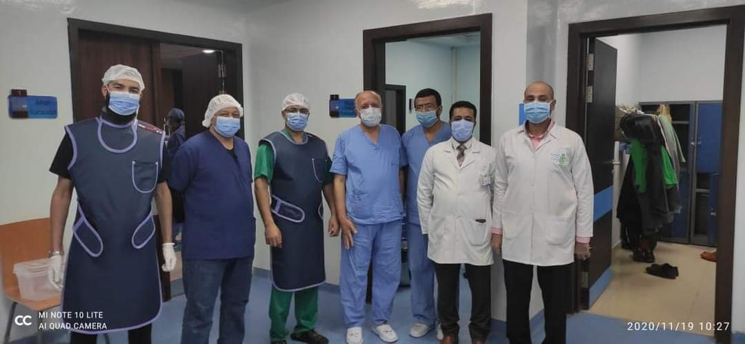 اجراء ١٤ عملية قسطرة بالقلب بجنوب الأقصر