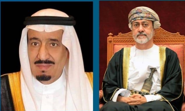 سلطان عمان وخادم الحرمين 