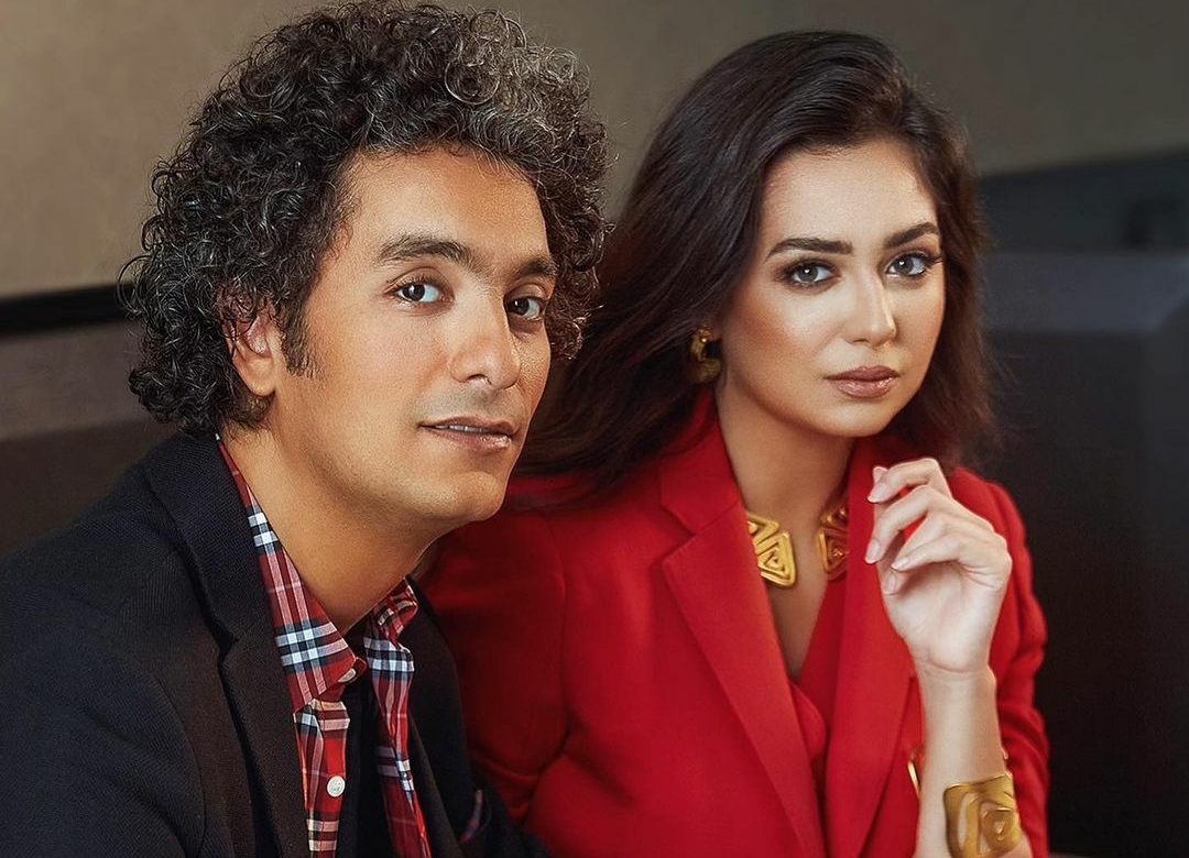 هبة مجدي وزوجها