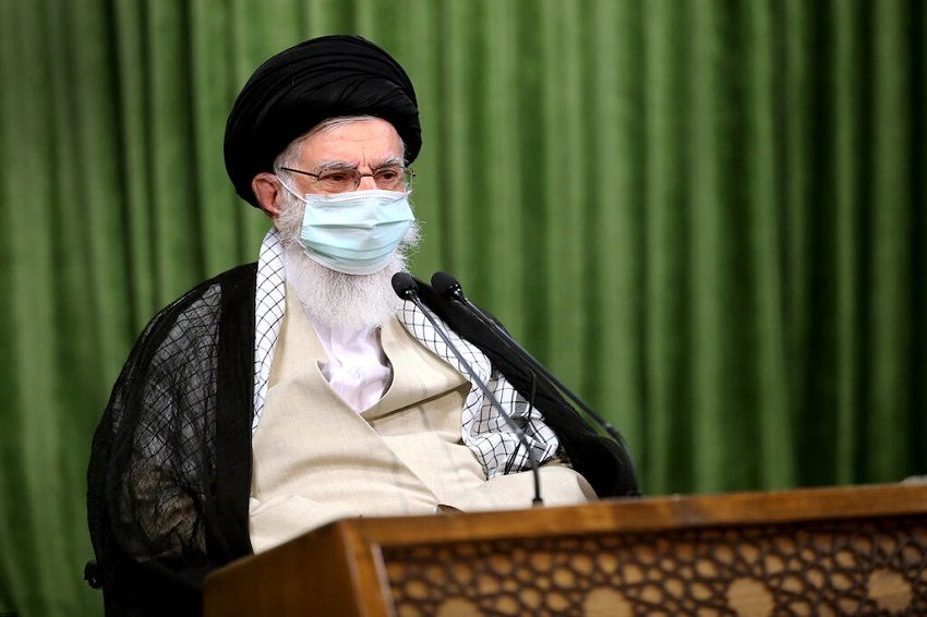 المرشد الأعلى الإيراني علي خامنئي