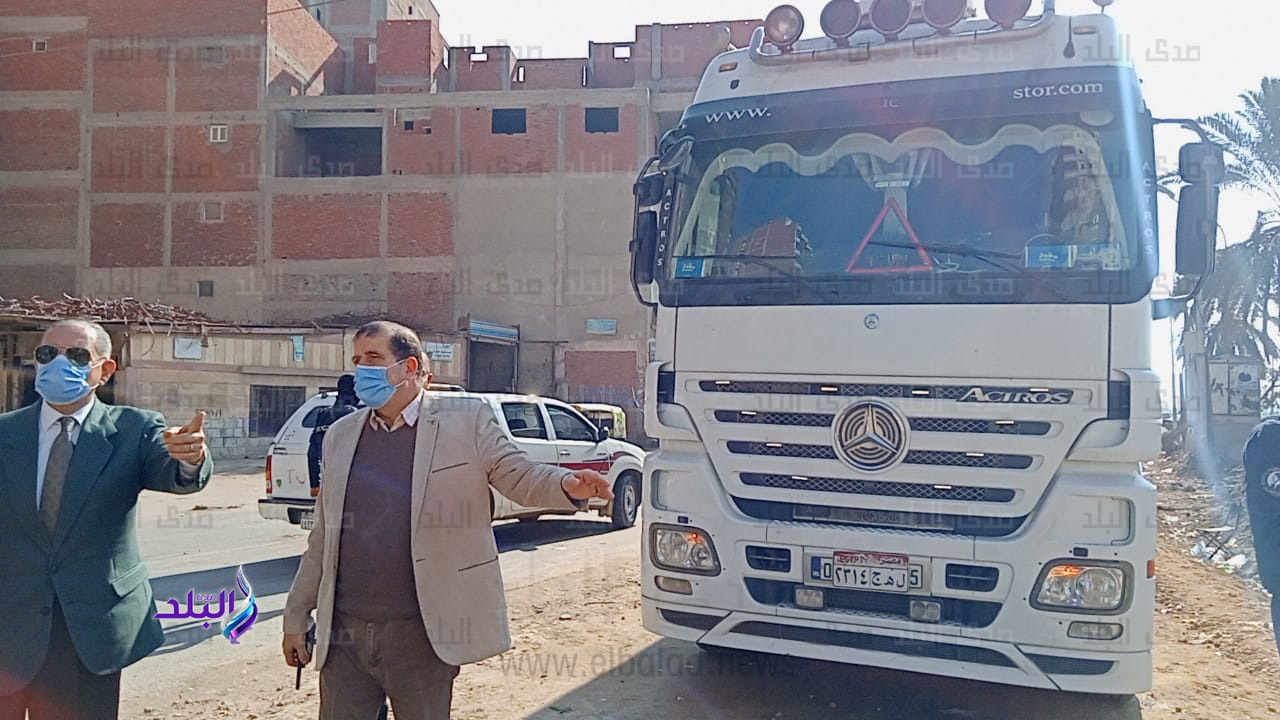 ضبط سيارة مخالفة 