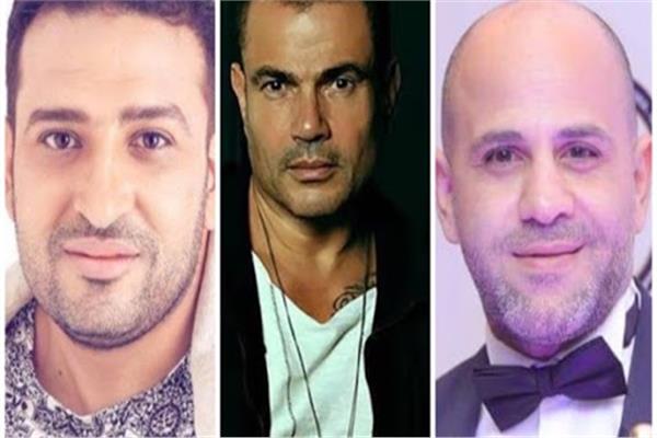 تامر حسين وعزيز الشافعى وعمرودياب