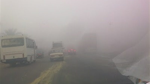 غلق طريقي السويس والإسماعيلية الصحراوي بسبب الشبورة