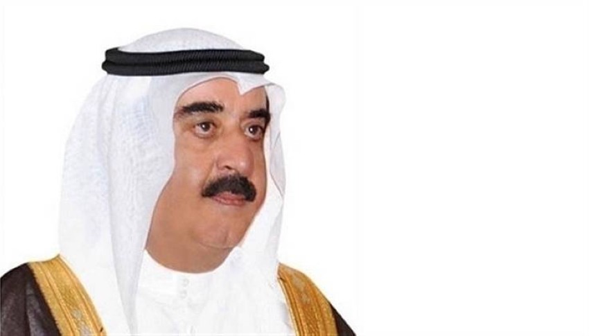 حاكم أم القيوين يتلقى الجرعة الأولى من لقاح كورونا.