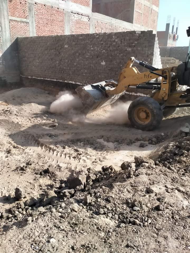 إزالة البناء المخالف