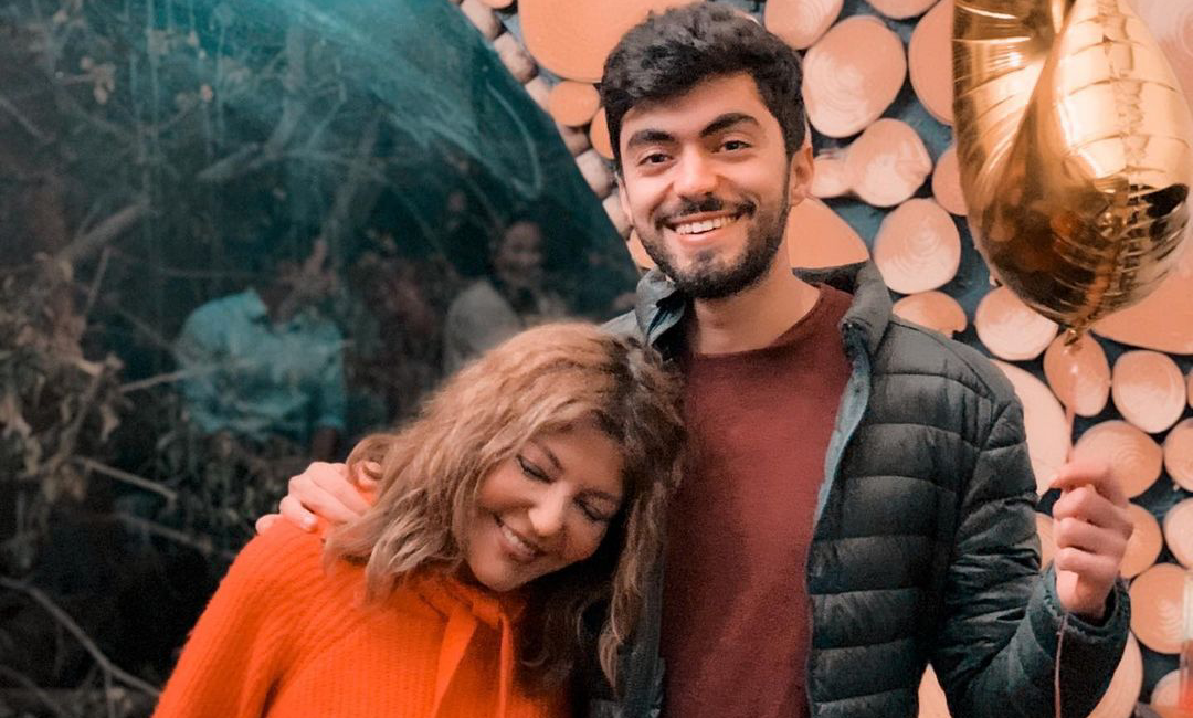 سميرة سعيد و ابنها