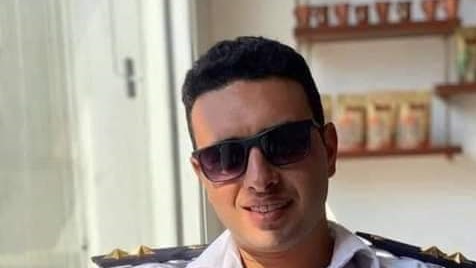 النقيب محمد عرابي الضابط بالإدارة العامة لمرور القاهرة