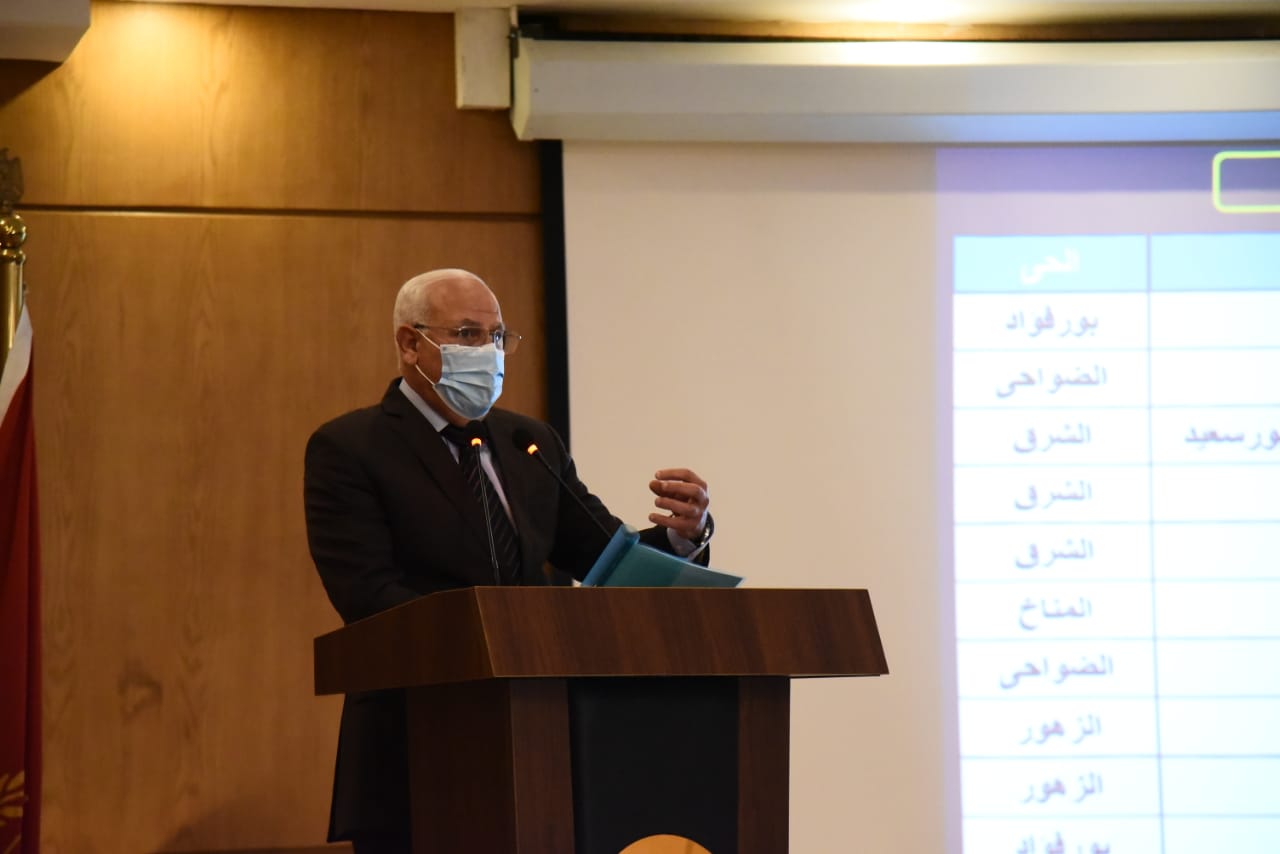 اللواء عادل الغضبان محافظ بورسعيد 
